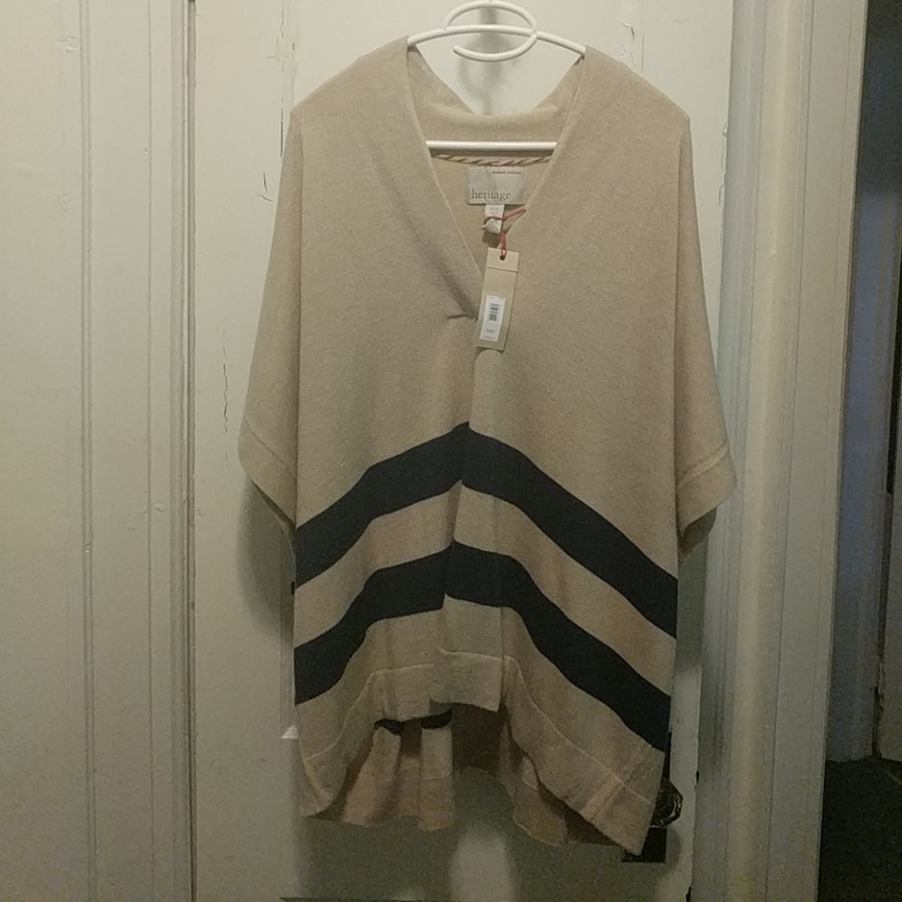 Banana Republic Heritage Stripe Tan Ponch Siz XS/S
